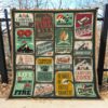 Camping Quilt Blanket Ver 26  Quilt